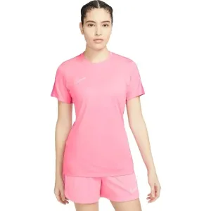 Nike DF ACD23 TOP SS BRANDED Damen Sportshirt, rosa, größe S