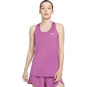 Nike DF LEG RACEBACK TANK W Damen Sporttop, violett, größe XL