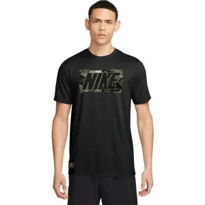 Nike DRI-FIT Herrenshirt, schwarz, größe M