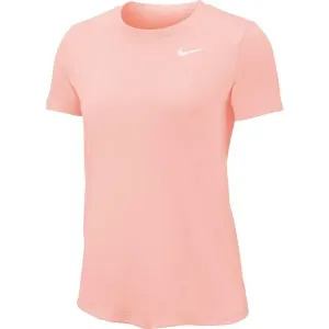 Nike DRI-FIT LEGEND Damen Sportshirt, lachsfarben, größe L