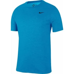 Nike DRY TEE DFC CREW SOLID M Herren Trainingsshirt, blau, größe L