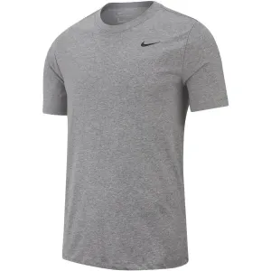 Nike DRY TEE DFC CREW SOLID M Herren Trainingsshirt, grau, größe S