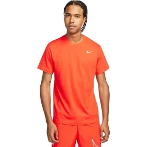 Nike DRY TEE DFC CREW SOLID M Herren Trainingsshirt, orange, größe M
