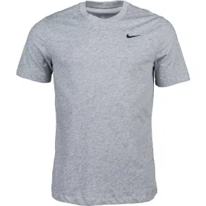 Nike DRY TEE DFC CREW SOLID M Herrenshirt, grau, größe L