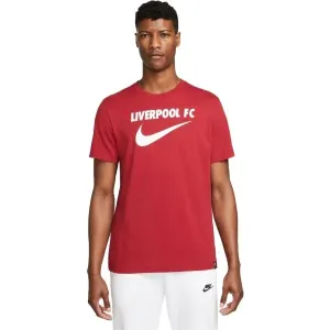 Nike LFC M NK SWOOSH TEE Herrenshirt, rot, größe M
