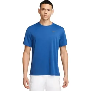 Nike NK DF UV MILER SS Herren Trainingsshirt, blau, größe M