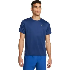 Nike NK DF UV MILER SS Herren Trainingsshirt, dunkelblau, größe M