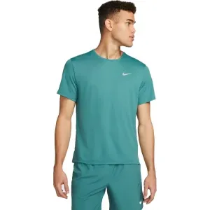 Nike NK DF UV MILER SS Herren Trainingsshirt, türkis, größe M