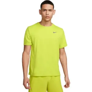 Nike NK DF UV MILER SS Herren Trainingsshirt, reflektierendes neon, größe S