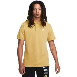 Nike NSW CE POLO MATCHUP PQ M Herren Poloshirt, gelb, größe L