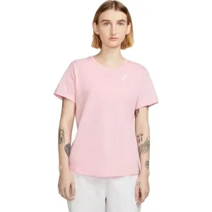 Nike NSW TEE CLUB Damenshirt, rosa, größe L