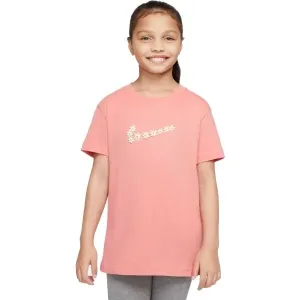 Nike NSW TEE ENERGY BF G Mädchenshirt, lachsfarben, größe XL