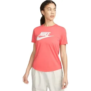 Nike NSW TEE ESSNTL ICN FTRA Damenshirt, lachsfarben, größe M