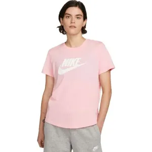 Nike NSW TEE ESSNTL ICN FTRA Damenshirt, rosa, größe M