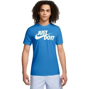 Nike NSW TEE JUST DO IT SWOOSH Herren T- Shirt, blau, größe 2XL