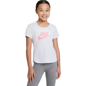 Nike NSW TEE SCOOP RTL Mädchen Shirt, weiß, größe M