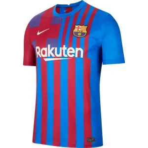 Nike FC BARCELONA 2021/22 HOME Herren Fußballshirt, rot, größe XXL
