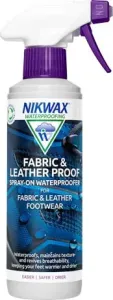 Nikwax Imprägniermittel mit Schwammspray, Leder und Kombi-Schuhe Fabric & Leather Proof Spray 300ml