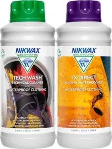 Nikwax 2er Set von Twin Tech Wash / TX.Direct Wash-In 1l
