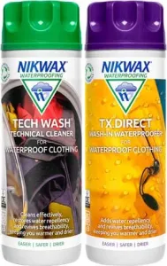 Nikwax 2er Set von Twin Tech Wash / TX.Direct Wash-In 300ml