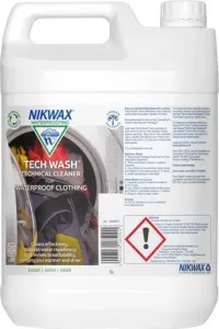 Nikwax Waschmittel für Outdoorbekleidung und synthetische Schlafsäcke Tech Wash 5l