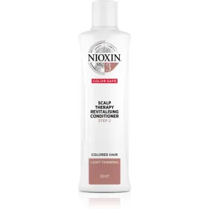Nioxin System 3 Color Safe feuchtigkeitsspendender und nährender Conditioner für die leichte Kämmbarkeit des Haares 300 ml