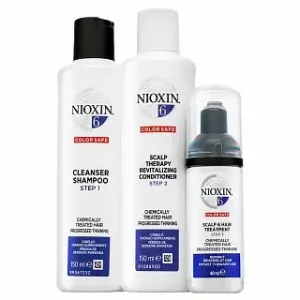 Nioxin System 6 Trial Kit Set für lichtes Haar 150 ml + 150 ml + 40 ml