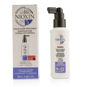 Nioxin Leave-in-Behandlung für normales bis dickes natürliches und gefärbtes, leicht schütteres Haar System 5 (Scalp & Hair Treatment) 100 ml
