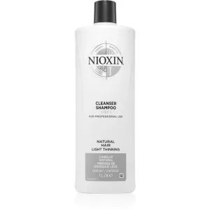 Nioxin Reinigungsshampoo für feines, leicht dünner werdendes Naturhaar System 1 (Shampoo Cleanser System 1) 1000 ml