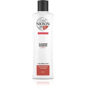 Nioxin Reinigungsshampoo für feines, gefärbtes Haar mit deutlicher Ausdünnung System 4 (Shampoo Cleanser System 4) 300 ml