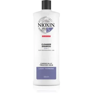 Nioxin Reinigungsshampoo für normales bis kräftiges natürliches und gefärbtes, leicht schütteres Haar System 5 (Shampoo Cleanser System 5) 1000 ml