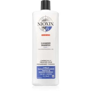 Nioxin Reinigungsshampoo für dünner werdendes normales bis dickes natürliches und chemisch behandeltes Haar System 6 (Shampoo Cleanser System 6) 1000 ml