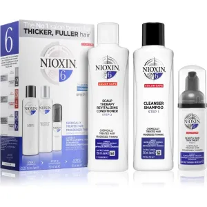 Nioxin Geschenkset zum Ausdünnen von normalem bis dickem natürlichem und chemisch behandeltem Haar System 6 (Hair System Starter Kit 6)