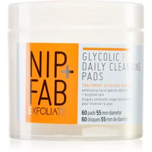 NIP + FAB Reinigungsstäbchen Glycolic Fix (Daily Cleansing Pads) 60 Stck