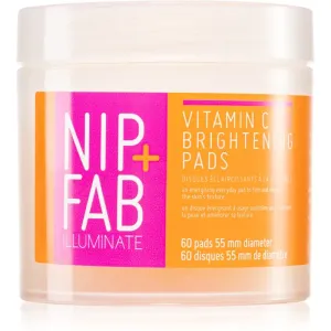 NIP+FAB Vitamin C Fix Reinigungspads zur Verjüngung der Gesichtshaut 60 St