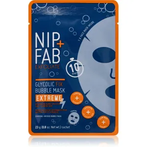 NIP + FAB Schaumige StoffmaskeGlycolic Fix Extreme (Bubble Mask) 23 g