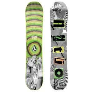 NITRO RIPPER KIDS X VOLCOM Kinder Snowboard, grün, größe 106