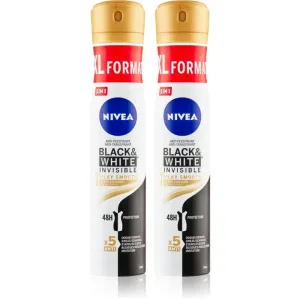 Nivea Black & White Invisible Silky Smooth Antitranspirant-Spray (vorteilhafte Packung)