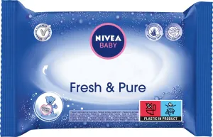 Nivea Baby Fresh & Pure Feuchttücher mit Aloe Vera 63 St