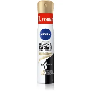 Nivea Black & White Invisible  Silky Smooth Antitranspirant-Spray für Damen 200 ml