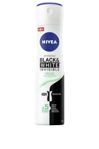 Nivea Invisible Black & White Fresh Antitranspirant-Spray für Damen 150 ml