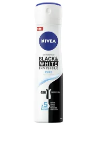 Nivea Invisible Black & White Pure Antitranspirant-Deo gegen weiße und gelbe Flecken 150 ml