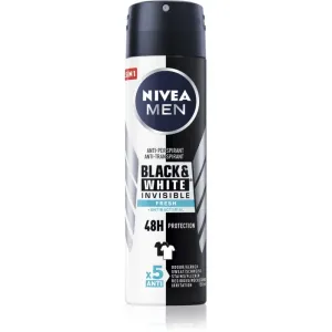 Nivea Men Invisible Black & White Antitranspirant-Spray Fresh 150 ml