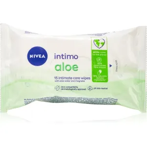 Nivea Intimo Aloe Tücher zur Intimhygiene 15 St