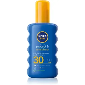 Nivea Feuchtigkeitsspendender Sonnenspray SF 30 Sun (Protect & Moisture Sun Spray) 200 ml