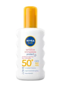 Nivea Sun Protect & Sensitive schützendes Sonnenspray SPF 50+ 200 ml