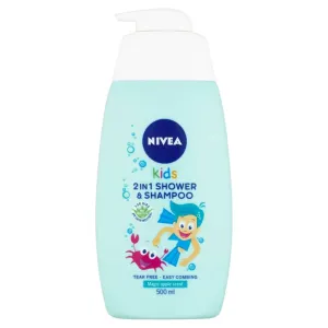 Nivea Kinderduschgel und Shampoo 2 in 1 mit Apfelduft (2 in Shower & Shampoo) 500 ml