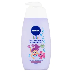 Nivea Kinderduschgel und Shampoo 2 in 1 mit dem Duft von Waldfrüchten (2 in 1 Shower Shampoo) 500 ml