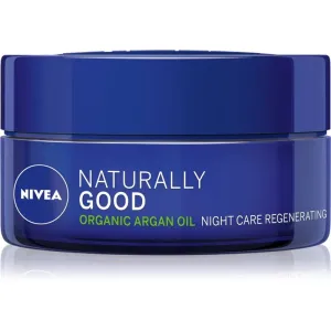 Nivea Naturally Good Organic Argan Oil regenerierende Nachtcreme 50 ml