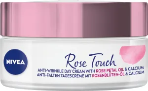 Nivea Anti-Falten-Tagescreme mit Rosenöl und Calcium Rose Touch (Anti-Wrinkle Day Cream) 50 ml